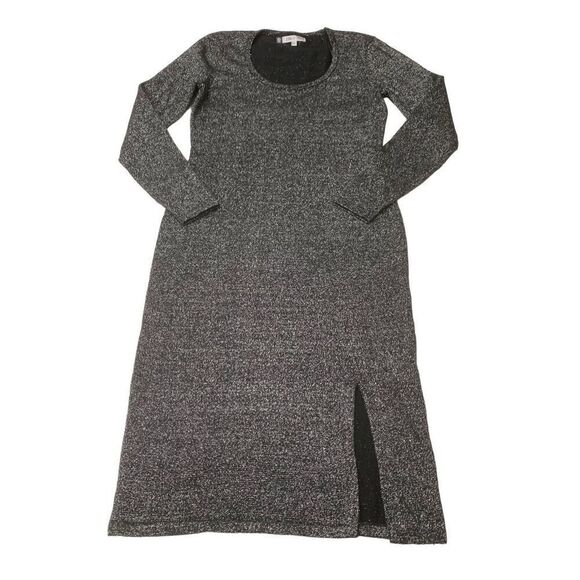 Shimmer Metallic Sweater Dress - Picture 1 of 5